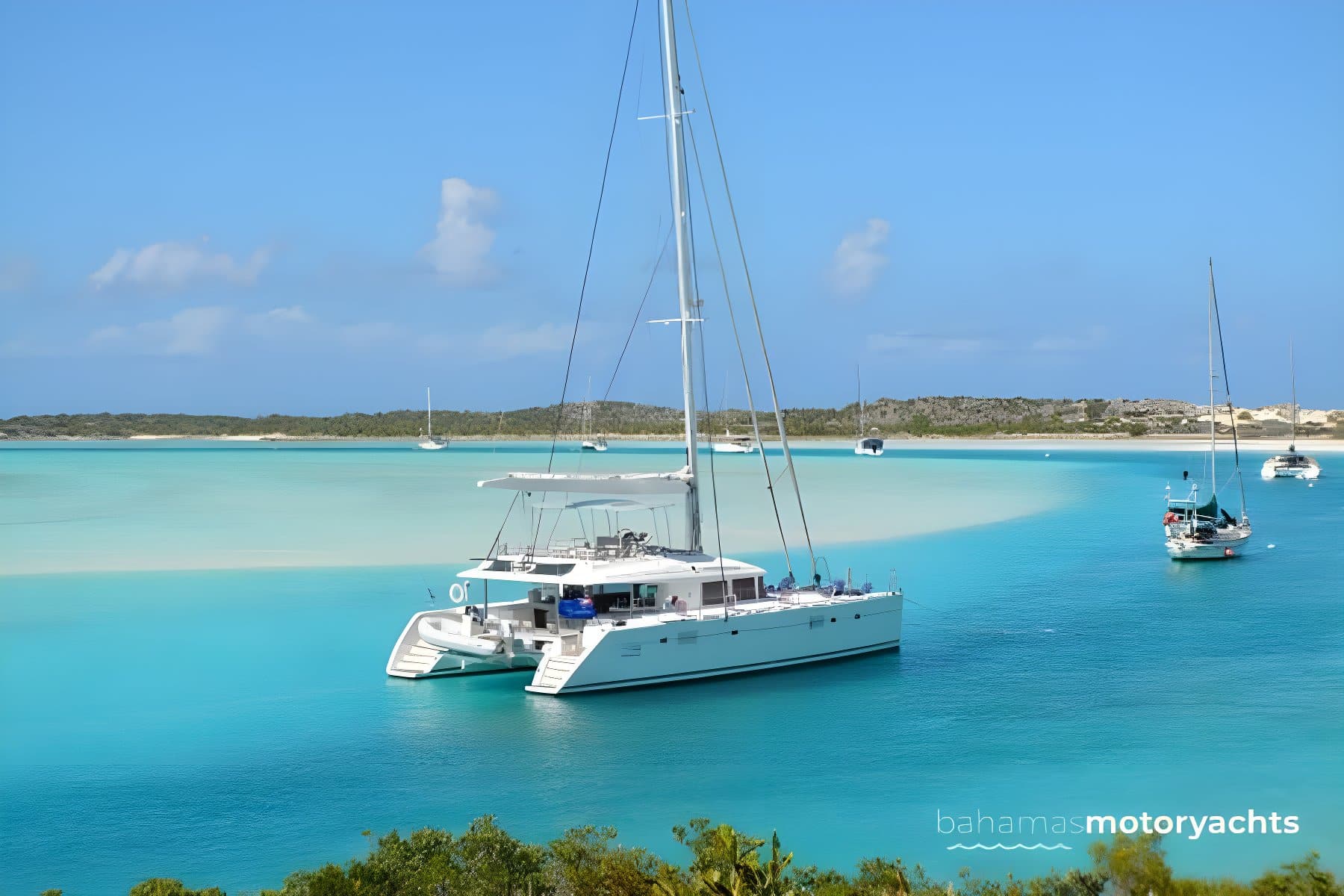 AMURA II 55' CNB Bordeaux Catamaran Charter in the Bahamas