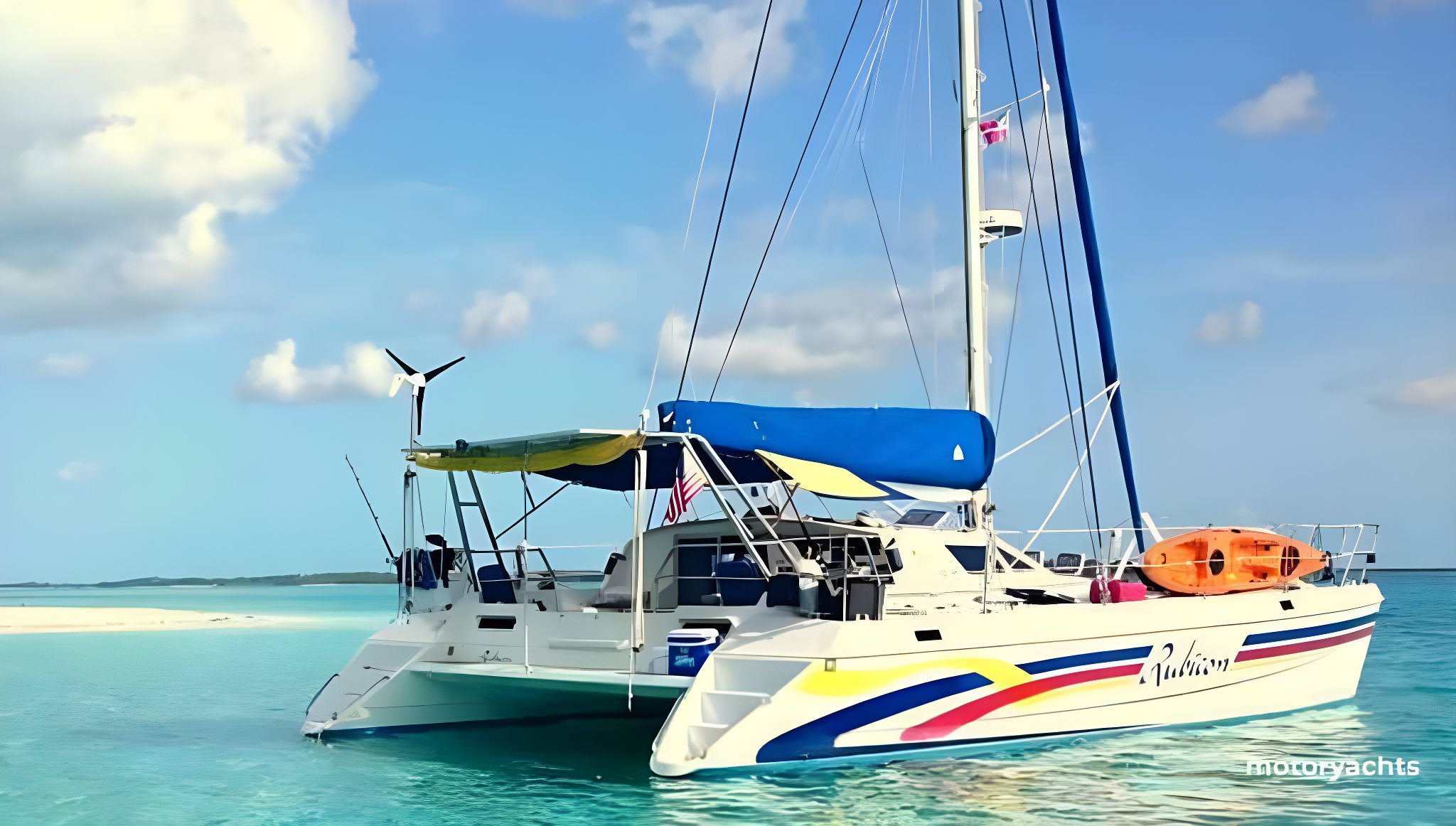 RUBICON 44' Francis Catamaran Charter in the Bahamas