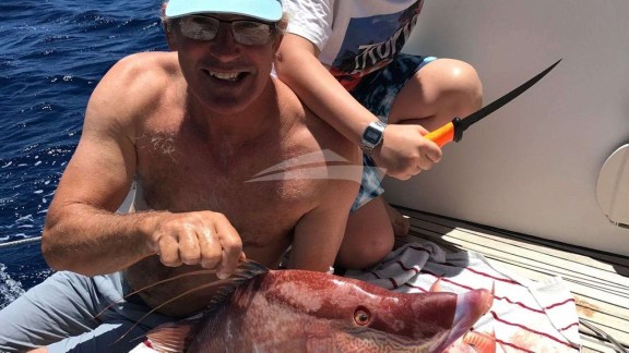 A great day of fishing at Cape Eleuthera