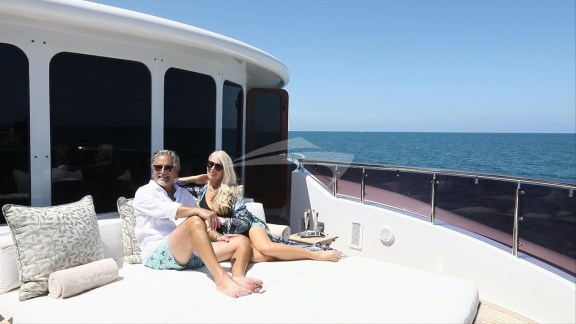 Owner's stateroom - private terrace forward