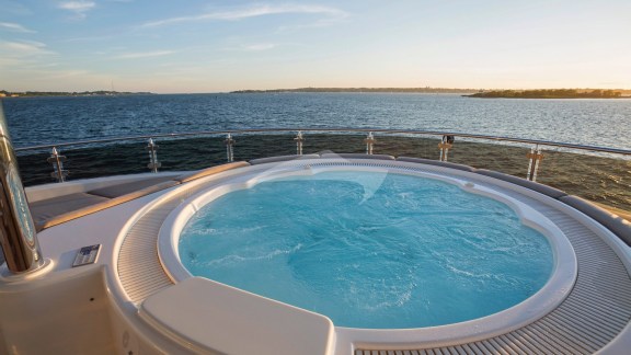 Jacuzzi on Sun Deck