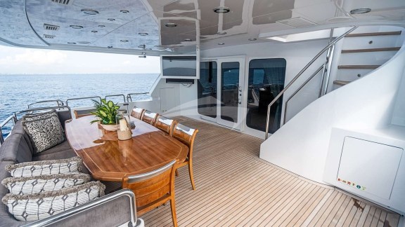 Aft deck