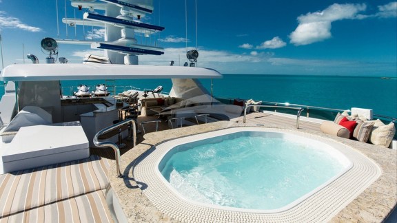 Sundeck and Jacuzzi