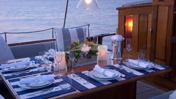 Eros Cockpit Dinner table