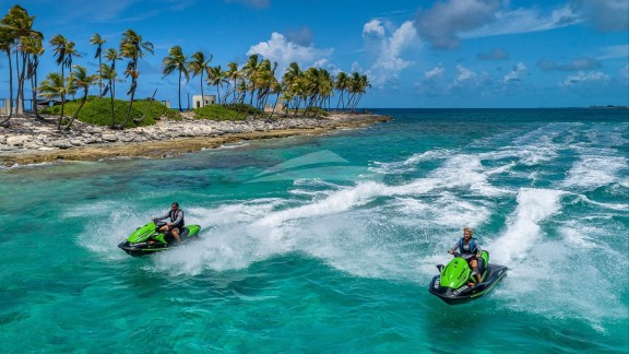 Two Jet Skis