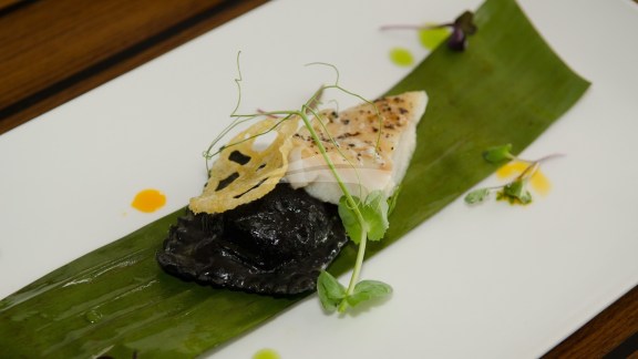 Chef Jades Squid Ink Ravioli