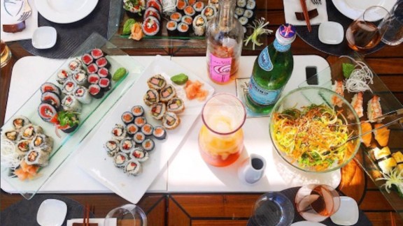 Chef Jade Sushi Spread