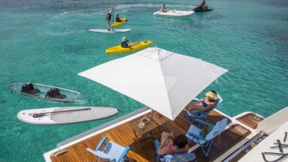 Swim Platform and Water Toys