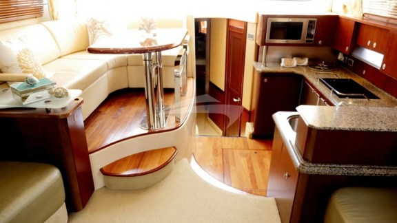 Galley and Dining Forward