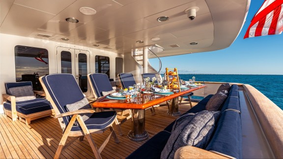 Aft deck