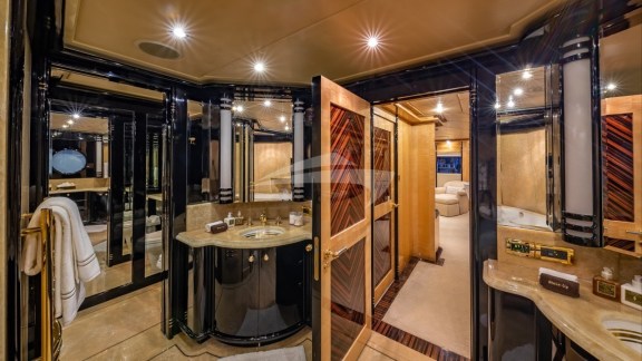 Fly bridge master bath