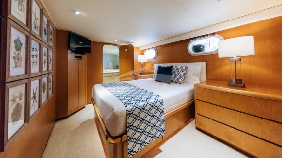 VIP Stateroom #1 with ensuite bathroom
