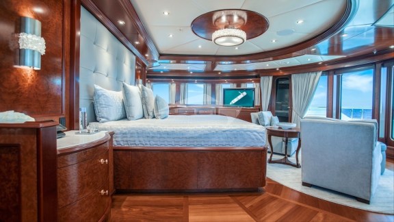 Owner's stateroom-view to port