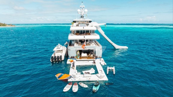 Water Toys and Slide