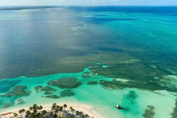 View from the Berry Island, Bahamas