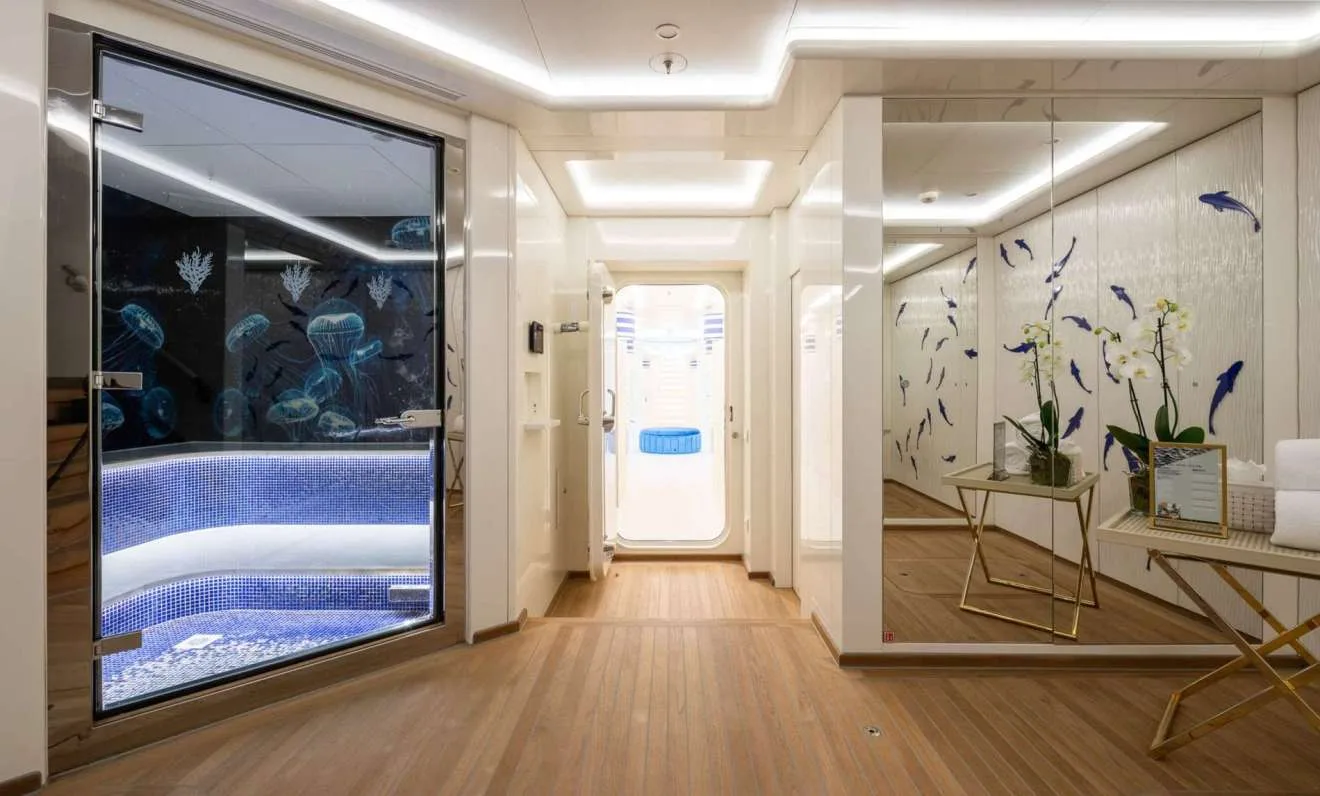 CORAL OCEAN 239 ft Lurssen superyacht spa