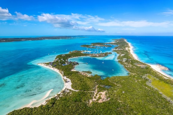 Stocking Island in the Exumas, Bahamas