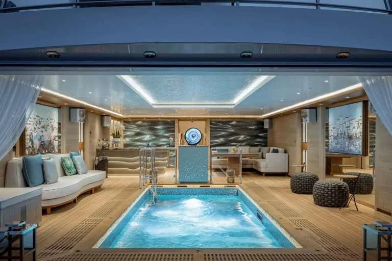 5 Unreal Superyacht Beach Clubs You Can Charter in the Bahamas