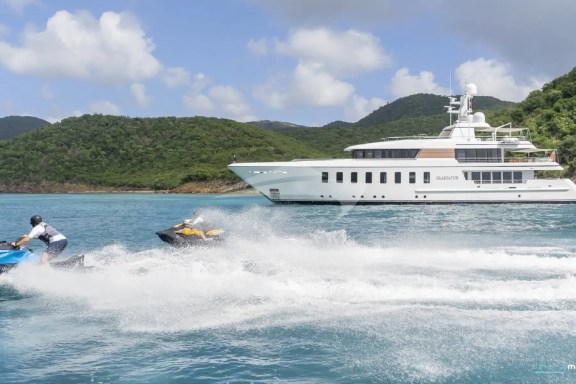 Luxury Motor Yacht 'Gladiator' with 2 Jet Skis