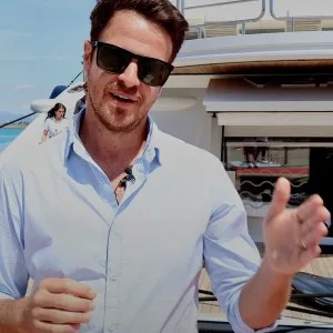 Louis Lamprell, yacht charter broker with DMA Yachting