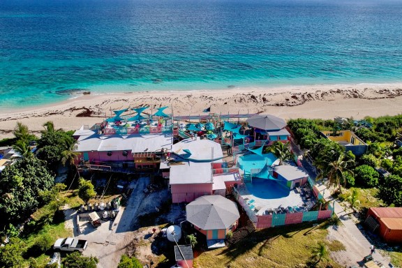 Nipper's Beach Bar, Great Guana Cay, Abacos, Bahamas