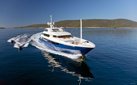 Cruising Including Ship's Tenders On Yacht MARY-JEAN II