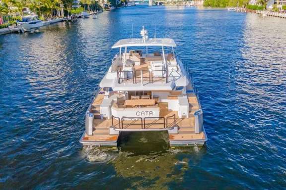 Aft View of Cata