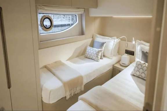 Twin bedroom view