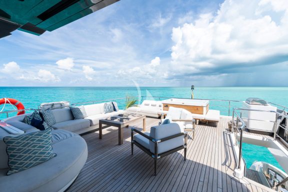 Flybridge - View Aft