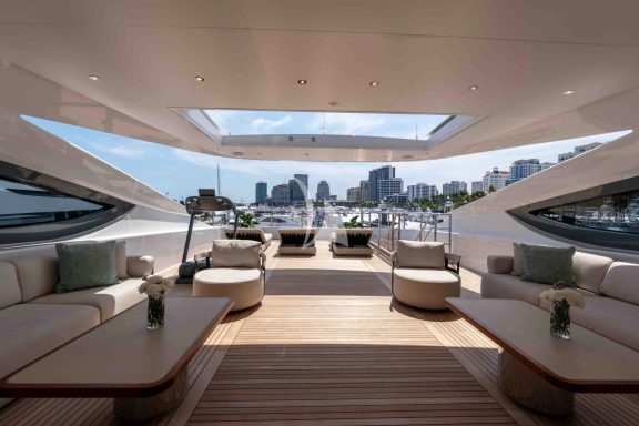 Sun Deck - view aft