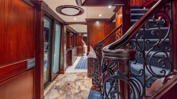 Main Deck - Stairs to Skylounge