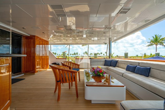 Aft deck