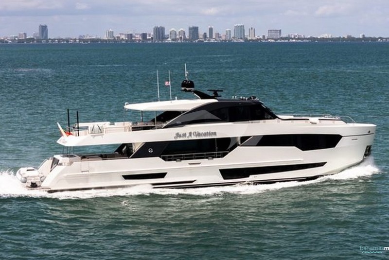JUST A VACATION 97 ft Ocean Alexander yacht