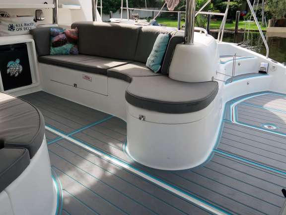 Aft Deck Seating Area