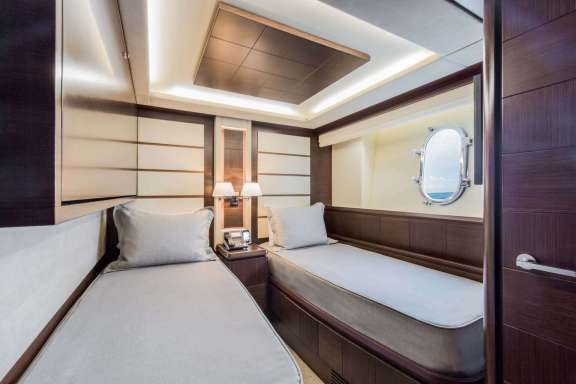 Twin Guest Stateroom with Pullman