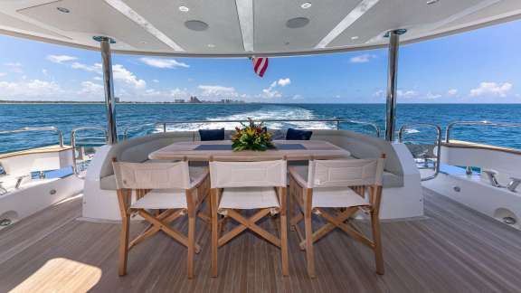 Aft deck