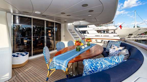 Aft deck