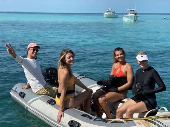 Free-diving expedition