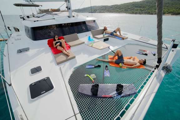 Foredeck Lounging