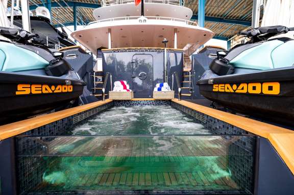 Swim Platform Jacuzzi