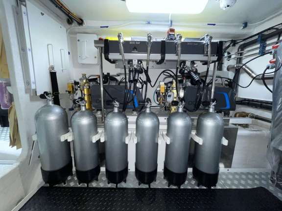 Dive Tanks & Compressor