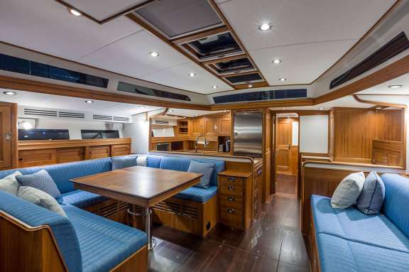 Tastefully appointed salon