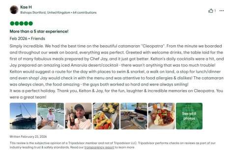 Review img # 3 of the yacht Cleopatra