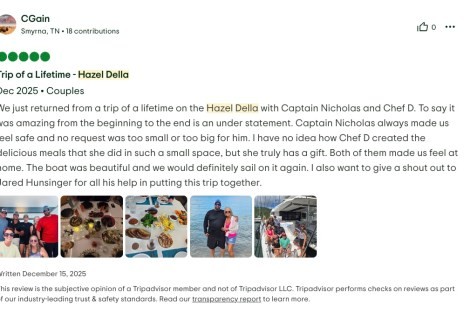 Review img # 1 of the yacht Hazel Della