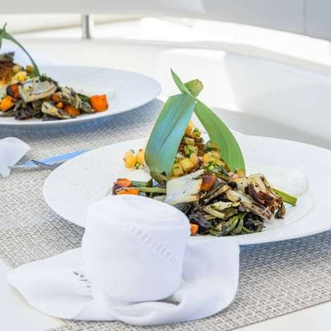 Food onboard HOYA SAXA # 1