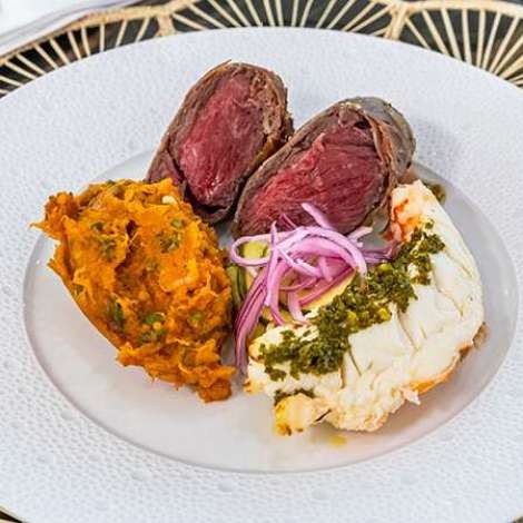 Food onboard HOYA SAXA # 4