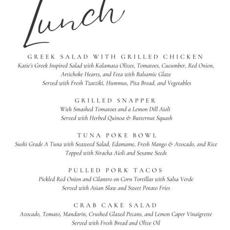 Food onboard KATLO # 3