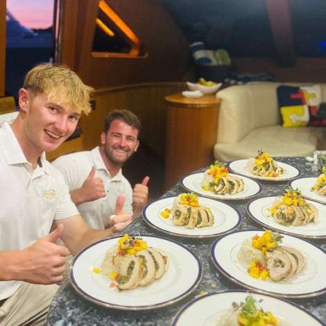 Food onboard LEXINGTON # 8