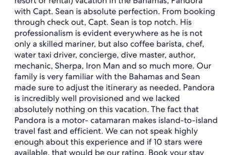 Review img # 1 of the yacht Pandora