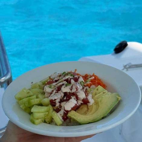 Food onboard PurelyBlu # 10